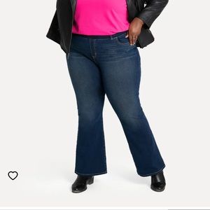 NEW sz 2X Betabrand boot cut jeans